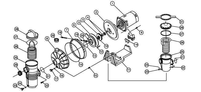 Pentair challenger High Pressure Pump Schematic