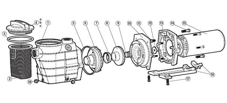 Hayward Super II Schematic