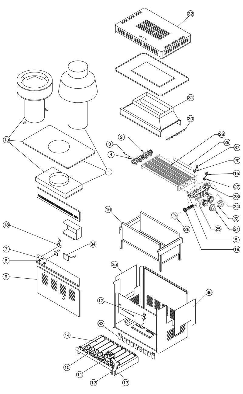 Pentair MiniMax CH Heater Schematic