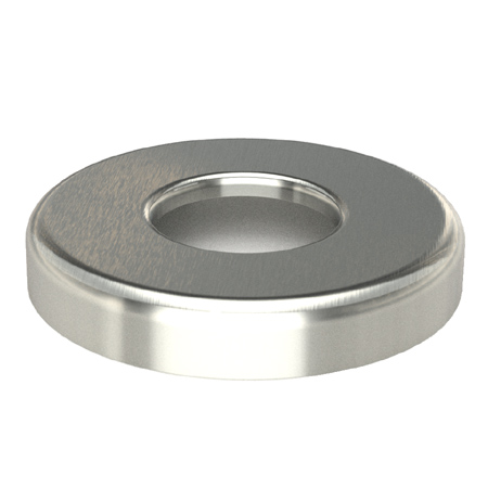 Stainless Steel Round Escutcheon 1.9 Inch OD - PE-0019-S