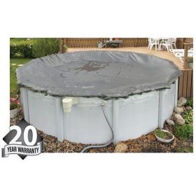 28 Ft Round Above Ground Pool Winter Covers On Sale At Yourpoolhq