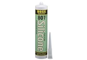 Boss 801 White Silicone Adhesive
