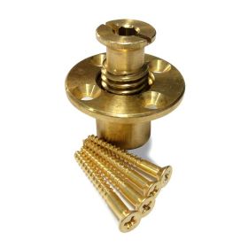 Brass Safety Cover Anchor for Wood Deck