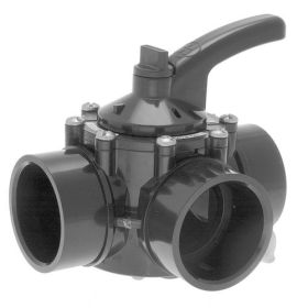 Hayward 3-Way CPVC Diverter Valve - 1.5 Inch x 2 Inch PSV3S