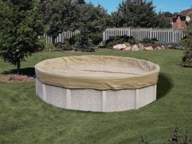 Tan Round Winter Covers