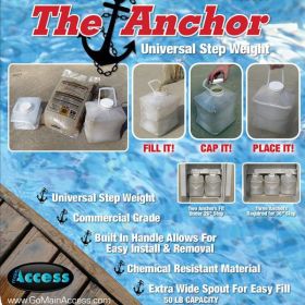 Universal Pool Step Anchor 200888